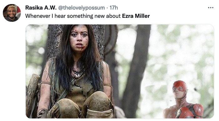 Ezra Miller Memes Tweets - prey