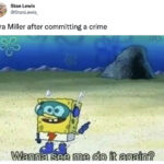 Ezra Miller Memes Tweets - spongebob