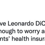 leonardo dicaprio camila morrone memes tweets - health insurance