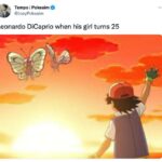 leonardo dicaprio camila morrone memes tweets - pokemon