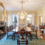Salem Airbnb - Pickering Dodge Stone House dining room