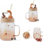 Starbucks Fall Squirrel Mug Collection - Hide and Seek Glass Cup