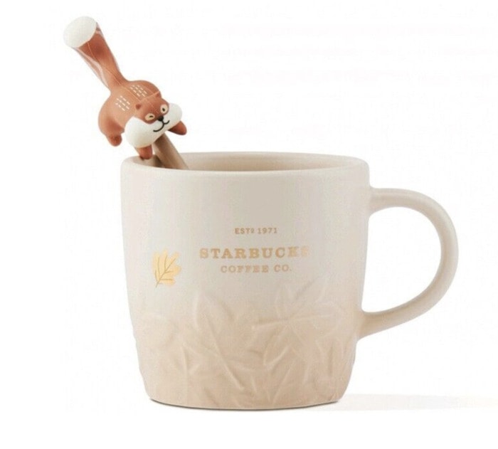 Starbucks Fall Squirrel Mug Collection - Stirrer