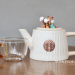 Starbucks Fall Squirrel Mug Collection - Teapot