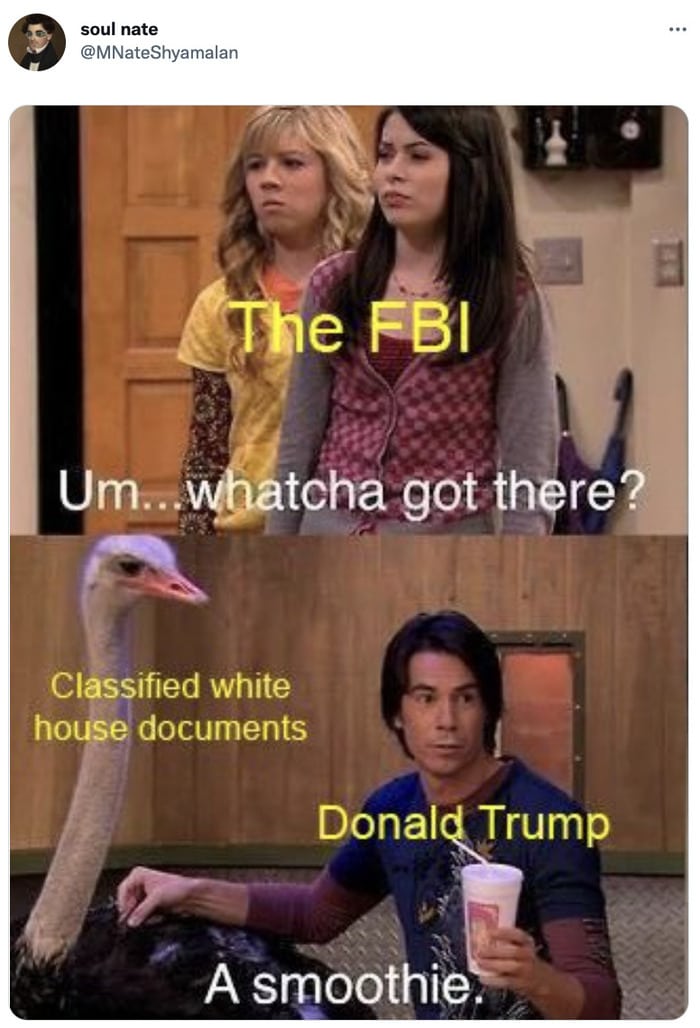 Trump Mar-a-Lago Tweets Memes - icarly