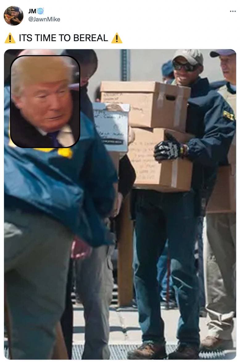 Trump Mar-a-Lago Tweets Memes - bereal