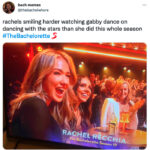 Bachelorette Finale 2022 Memes - Rachel watching Gabby on DWTS