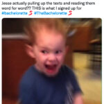 Bachelorette Finale 2022 Memes - Jesse reading texts