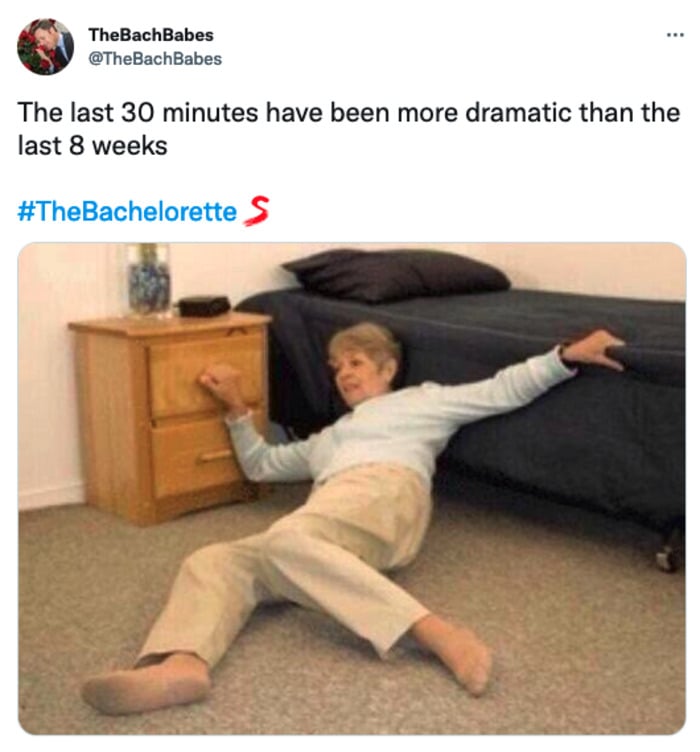 Bachelorette Finale 2022 Memes - more dramatic 30 minutes
