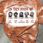 Best Halloween Shirts - In this House We Horror shirt