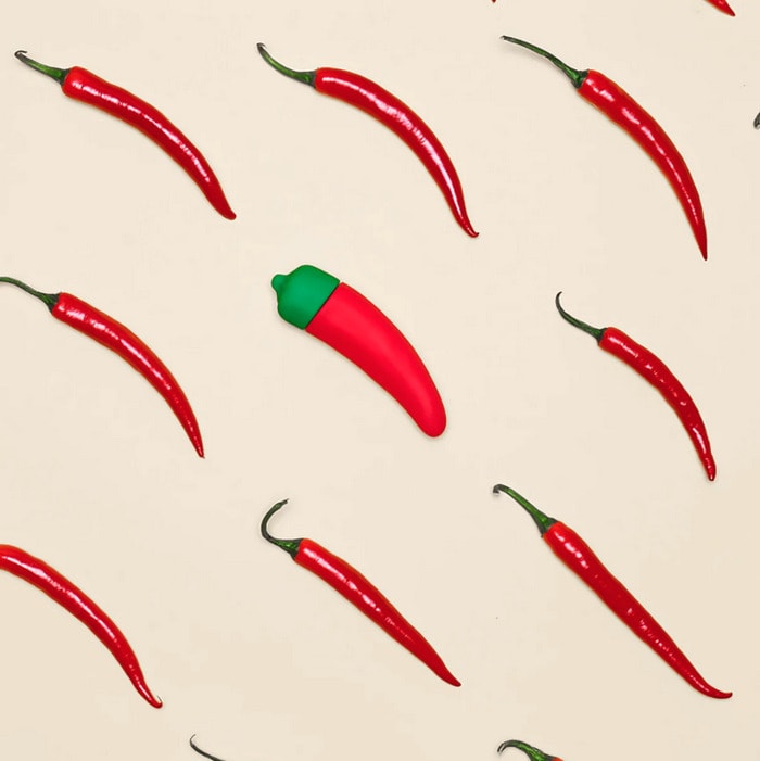Emojibator - chili pepper vibrator
