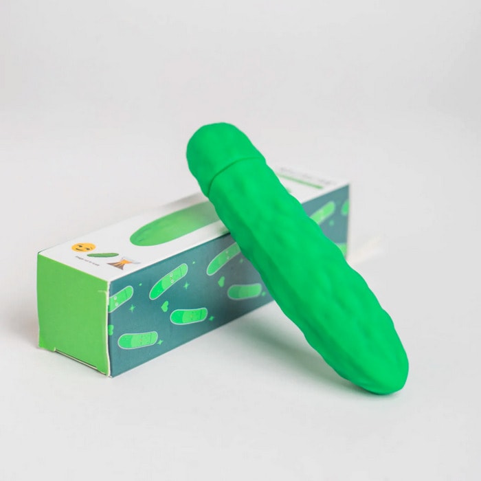 Emojibator - pickle vibrator