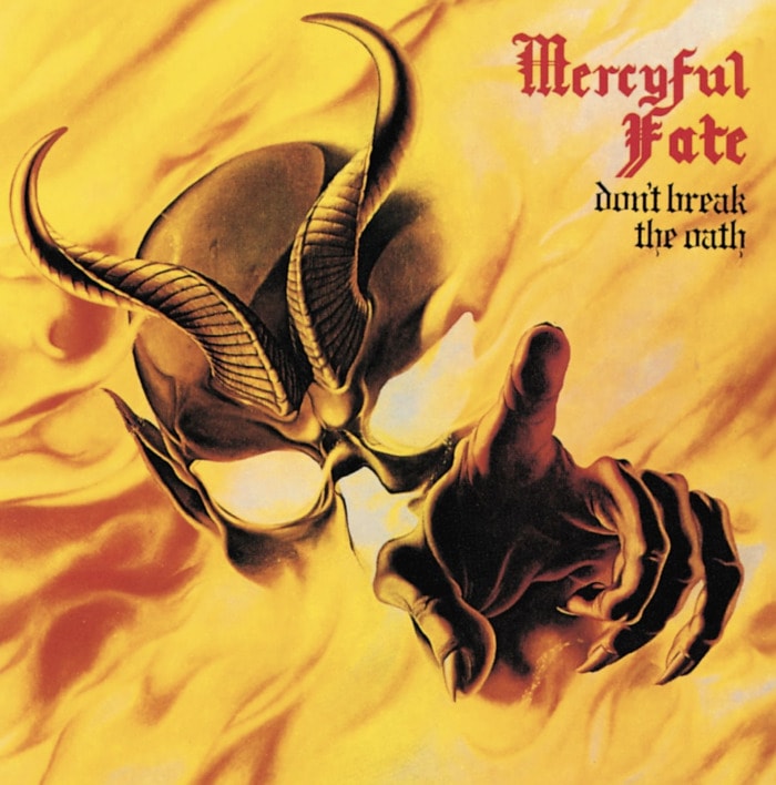Hellfire Club Shirt Design - Merciful Fate Don't Break the Oath Album Cover