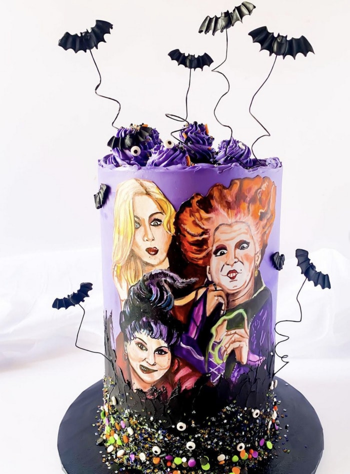 Hocus Pocus Cakes - Sanderson sisters