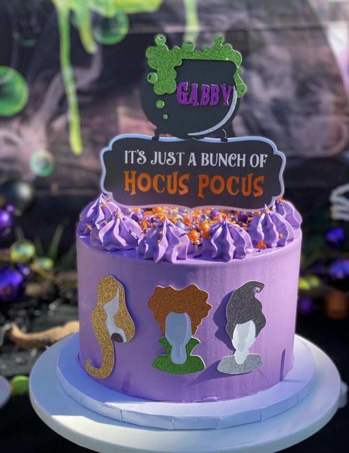Hocus Pocus Cakes - just a bunch of hocus pocus