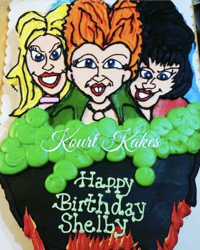 Hocus Pocus Cakes - Sanderson sisters