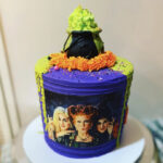 Hocus Pocus Cakes - cauldron cake