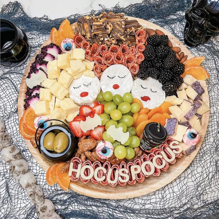 Hocus Pocus charcuterie board - Sanderson sister charcuterie board