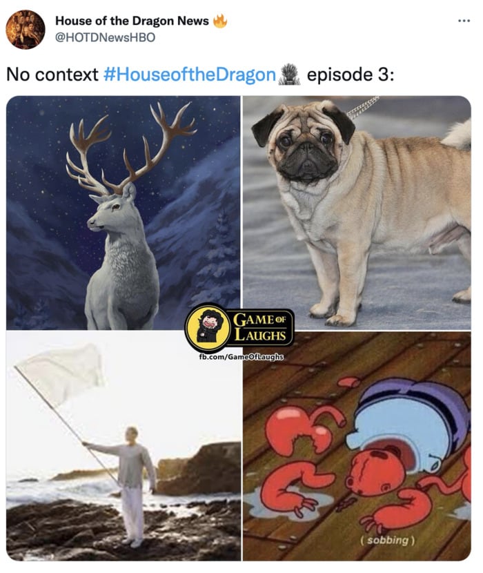 House of the Dragon Episode 3 Memes - spoiler no context
