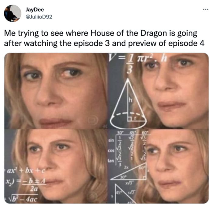 House of the Dragon Episode 3 Memes - episode 4