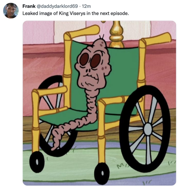 House of the Dragon Episode 6 Memes Tweets - Viserys