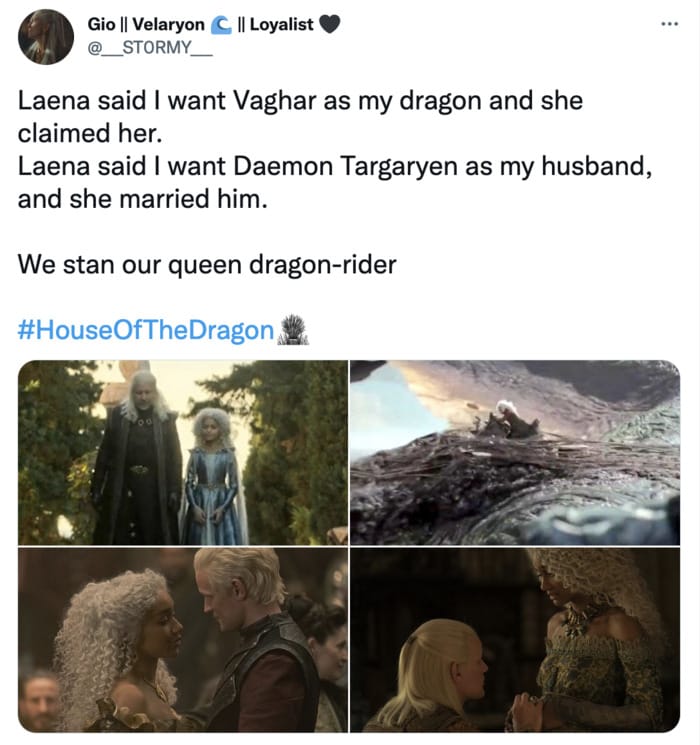 House of the Dragon Episode 6 Memes Tweets- Laena