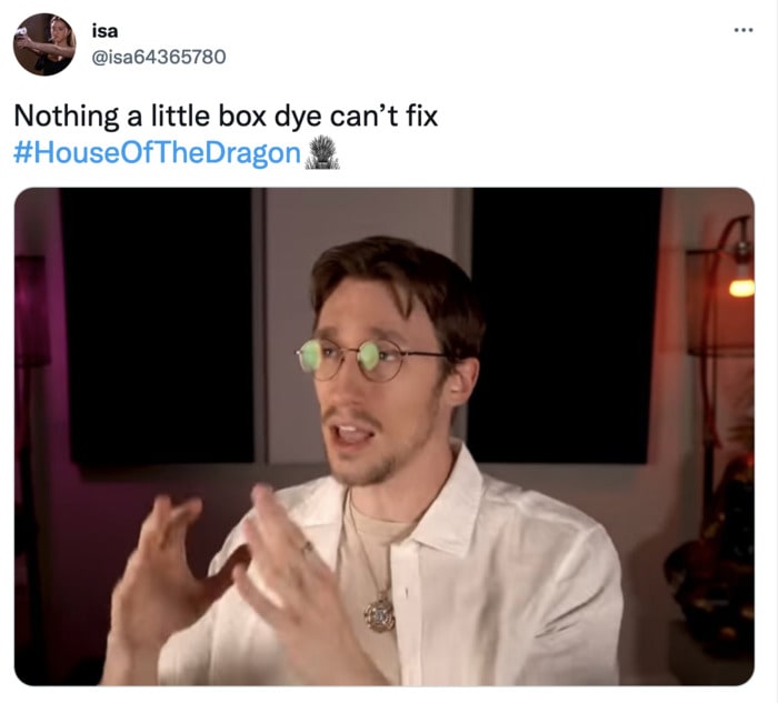 House of the Dragon Episode 6 Memes Tweets - dye