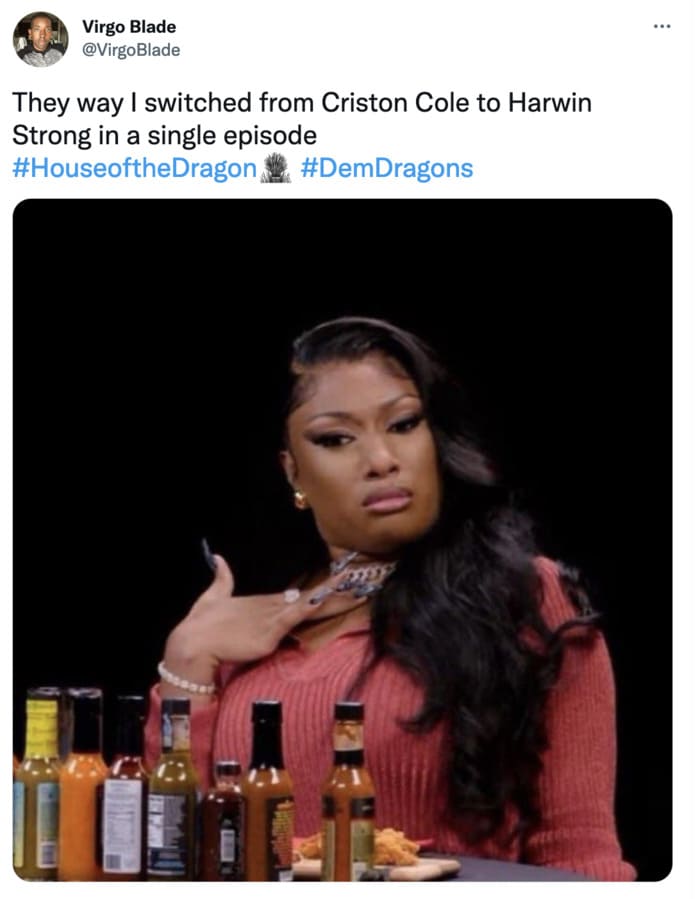 House of the Dragon Episode 6 Memes Tweets - Criston Cole