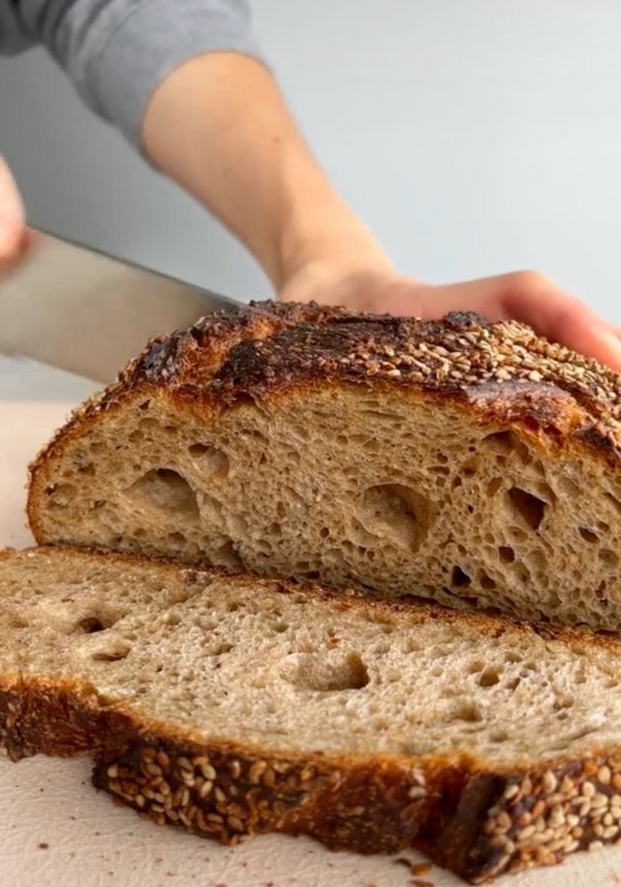 How to Make a Butter Board - warm bread