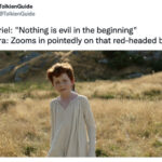 Lord of the Rings of Power Memes Tweets - redhead