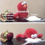 Lord of the Rings of Power Memes Tweets - galadriel ocean