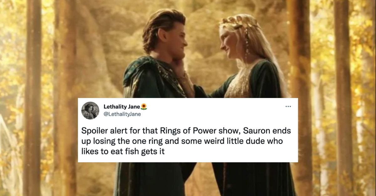Lord of the Rings of Power Memes Tweets