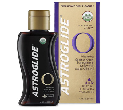 Pegging - Astroglide oil based lube