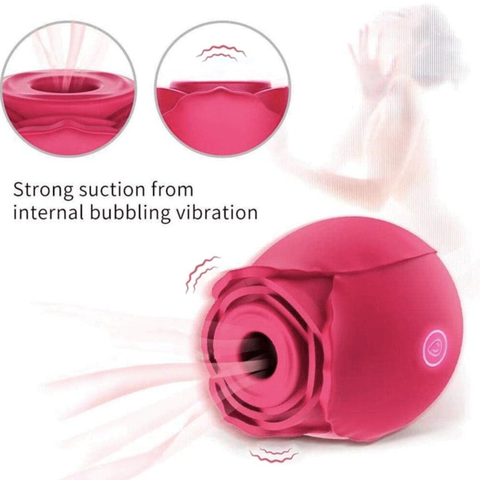 Rose Vibrator Review - suction power