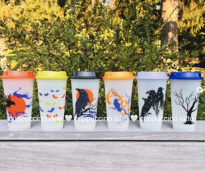 Halloween-Themed Reusable Tumblers : Halloween Hot Cups