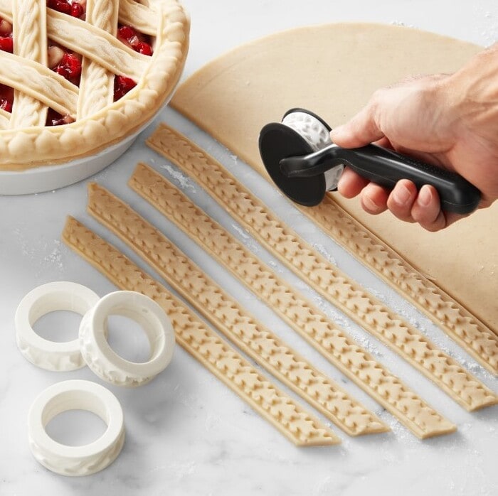 Baking Gifts - Williams Sonoma Fall Rolling Impression Pie Crust Cutter