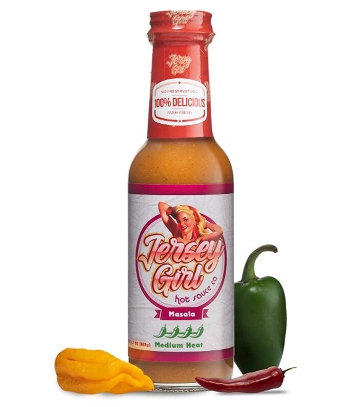 Best Hot Sauces Ranked - Jersey Girl Masala Hot Sauce