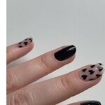 Black Nails - Nails With Black Hearts