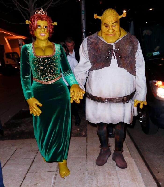 Couples Halloween Costumes 2022 - Shrek and Fiona