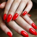 Fall Nail Trends 2022 - Ruby Red Nails