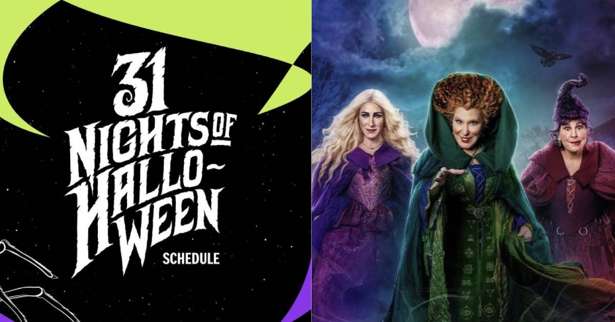 Freeform 31 Nights of Halloween Schedule
