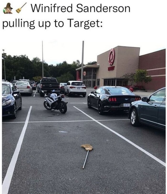 Halloween Memes - Winifred Sanderson at Target