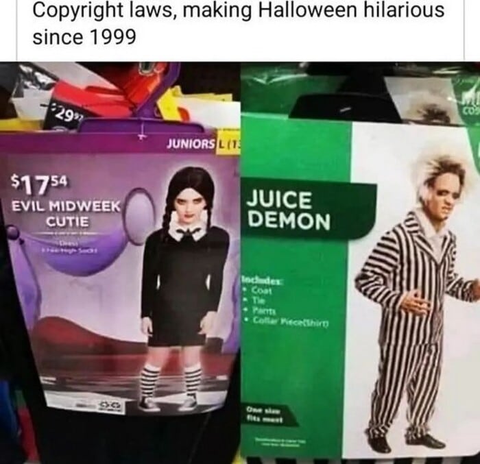Halloween Memes - copyright laws