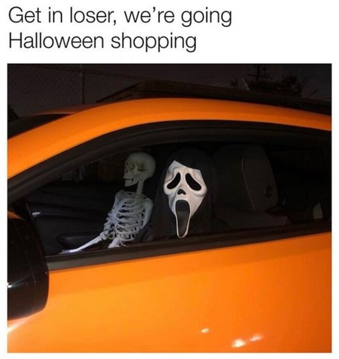 Halloween Memes - halloween shopping