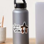 Hocus Pocus Quotes - i love you jerkface sticker