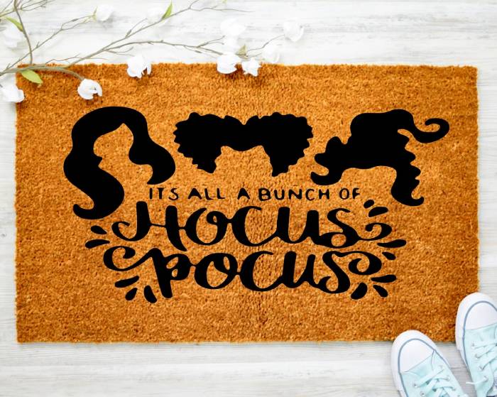 Hocus Pocus Quotes - bunch of hocus pocus mat