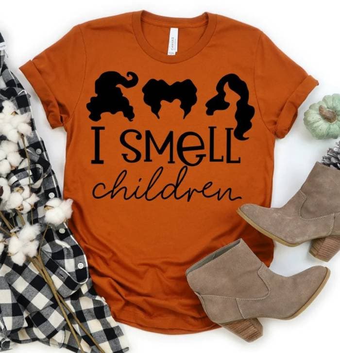 Hocus Pocus Quotes - i smell children shirt
