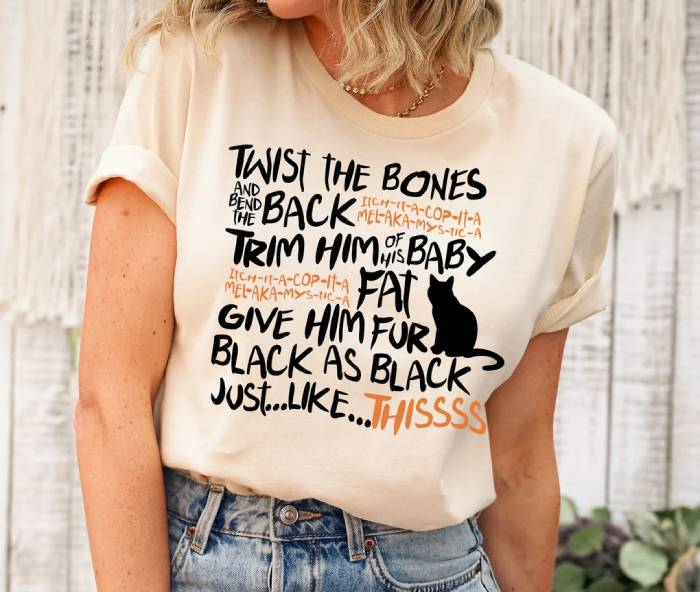 Hocus Pocus Quotes - spell shirt