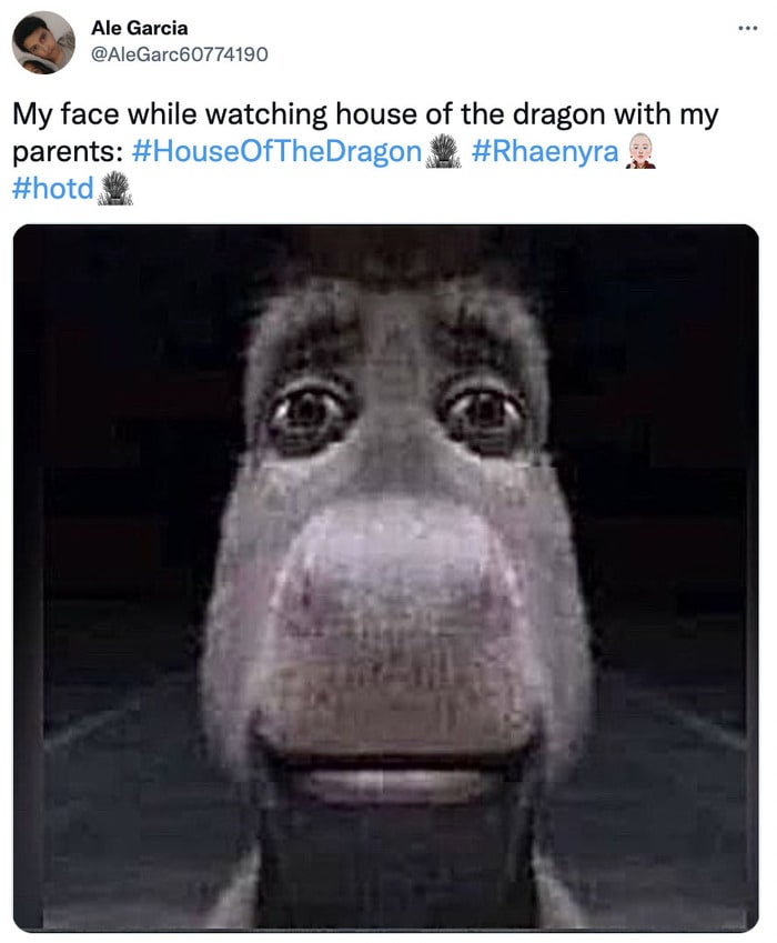House of the Dragon Episode 4 Memes - watching HOTD with parents