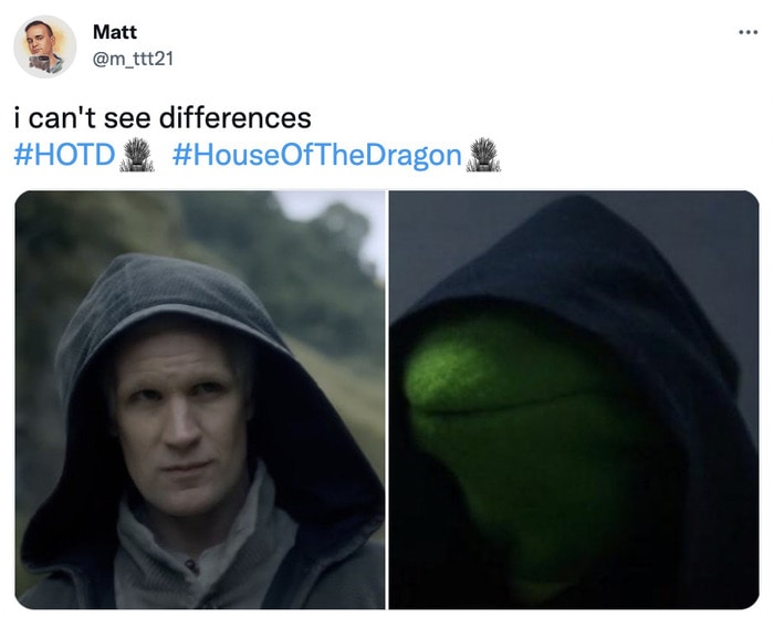 House of the Dragon Episode 5 Memes - daemon evil kermit